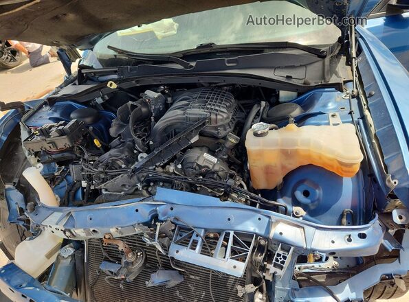 2C3CDXBG6MH659954 2021 DODGE CHARGER Blue Вид задньої частини салону
