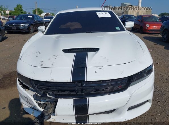 2C3CDXBG6NH255795 2022 DODGE CHARGER White Vista del cuadro de instrumentos