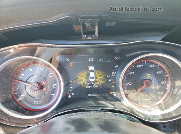 2C3CDXBG6PH522209 2023 DODGE CHARGER Черный Вид щитка приборов