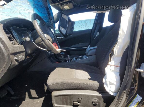2C3CDXBG6PH522209 2023 DODGE CHARGER Черный Вид салона спереди