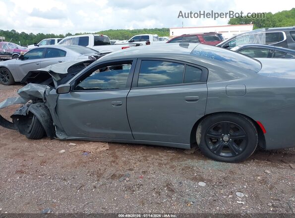 2C3CDXBG6PH587870 2023 DODGE CHARGER Gray Вид задньої частини салону