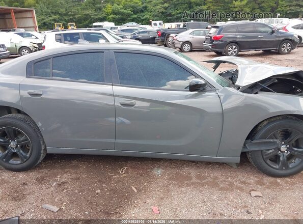 2C3CDXBG6PH587870 2023 DODGE CHARGER Gray Вид щитка приладів