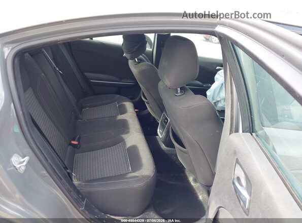 2C3CDXBG6PH587884 2023 DODGE CHARGER Gray Widok naklejki z numerem VIN