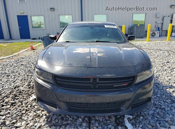 2C3CDXBG6PH588761 2023 DODGE CHARGER Black Front view