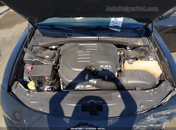 2C3CDXBG7GH242315 2016 DODGE CHARGER Black Rear view
