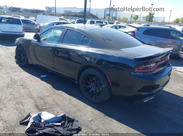 2C3CDXBG7GH242315 2016 DODGE CHARGER Black Rear left