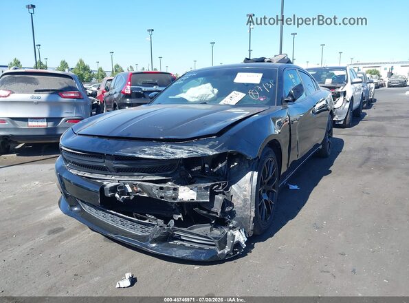 2C3CDXBG7GH242315 2016 DODGE CHARGER Black Front view