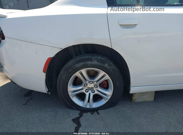 2C3CDXBG7HH552899 2017 DODGE CHARGER White Вид щитка приладів