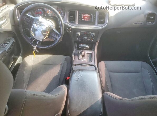2C3CDXBG7HH584199 2017 DODGE CHARGER Silver Vista del salpicadero