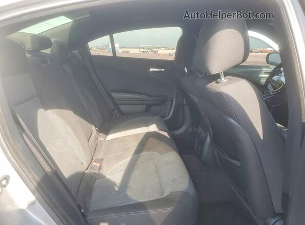 2C3CDXBG7HH584199 2017 DODGE CHARGER Silver Vista de los asientos traseros