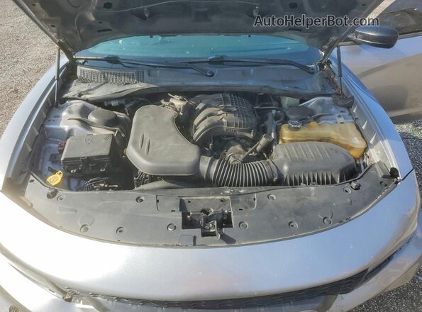 2C3CDXBG7HH584199 2017 DODGE CHARGER Silver Vista interior trasera