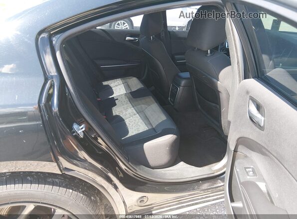 2C3CDXBG7JH244430 2018 DODGE CHARGER Black Вид наклейки з VIN-кодом