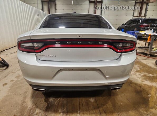 2C3CDXBG7KH657319 2019 DODGE CHARGER Silver Rear view