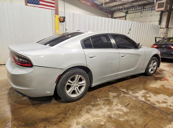 2C3CDXBG7KH657319 2019 DODGE CHARGER Silver Rear right