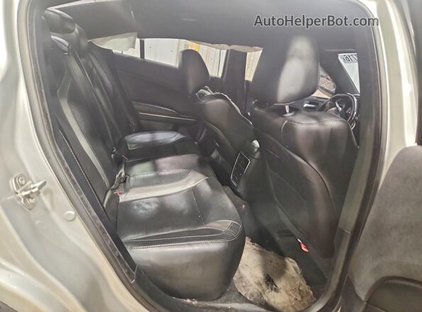 2C3CDXBG7KH657319 2019 DODGE CHARGER Silver Rear seats view