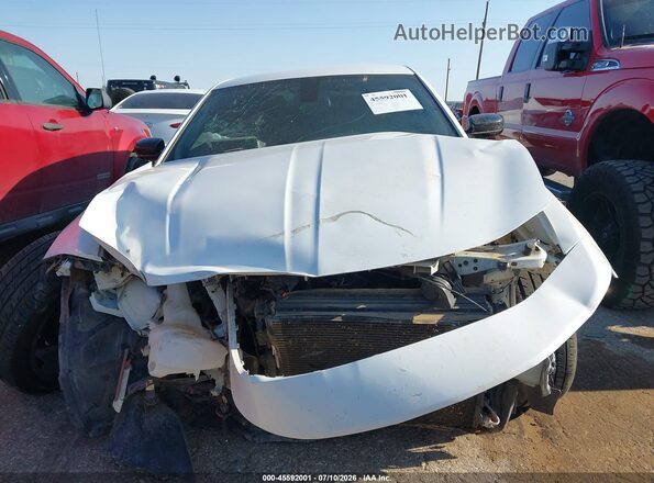 2C3CDXBG7KH703991 2019 DODGE CHARGER White Widok wnętrza z tyłu