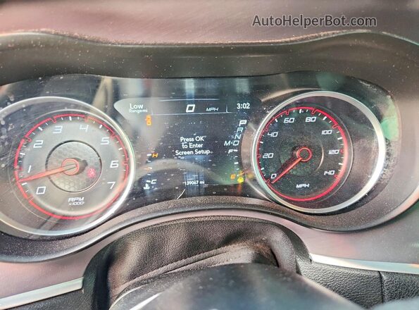 2C3CDXBG7KH713145 2019 DODGE CHARGER Black Vista del cuadro de instrumentos