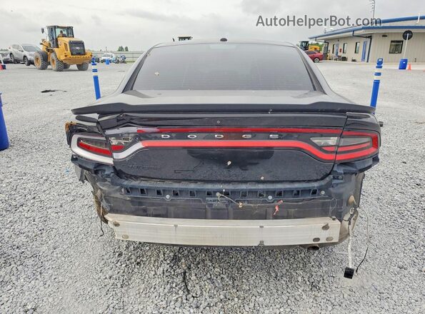 2C3CDXBG7KH716482 2019 DODGE CHARGER Black Widok z tyłu