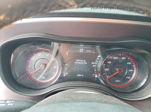 2C3CDXBG7KH716482 2019 DODGE CHARGER Black Widok zestawu wskaźników