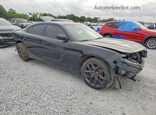 2C3CDXBG7KH716482 2019 DODGE CHARGER Black Przód prawy