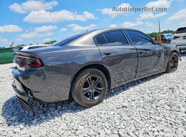 2C3CDXBG7KH720449 2019 DODGE CHARGER Угольный Задняя правая четверть