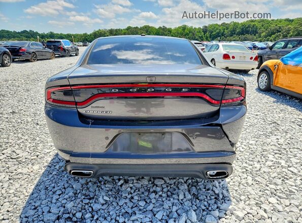 2C3CDXBG7KH720449 2019 DODGE CHARGER Угольный Вид сзади