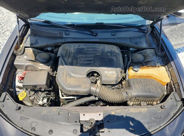 2C3CDXBG7KH720449 2019 DODGE CHARGER Угольный Вид задней части салона