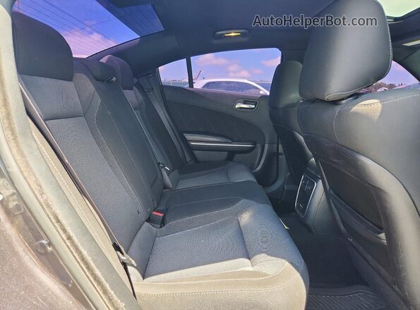 2C3CDXBG7KH720449 2019 DODGE CHARGER Угольный Вид задних сидений