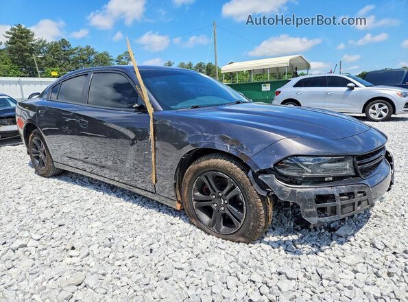 2C3CDXBG7KH720449 2019 DODGE CHARGER Угольный Передняя правая четверть