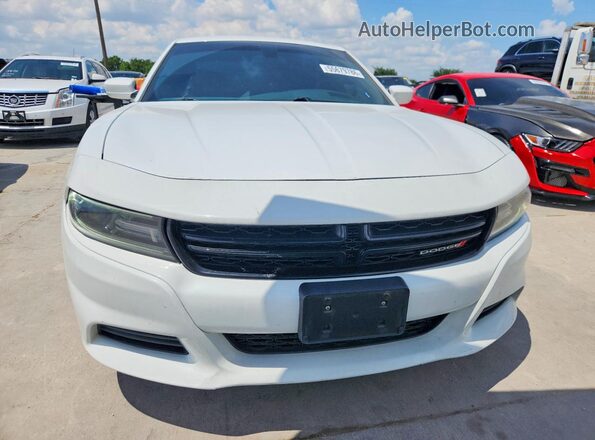 2C3CDXBG7KH760238 2019 DODGE CHARGER Белый Вид спереди