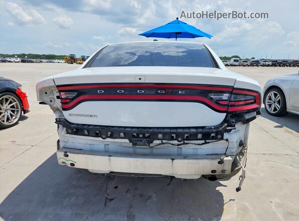 2C3CDXBG7KH760238 2019 DODGE CHARGER Белый Вид сзади