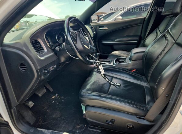 2C3CDXBG7KH760238 2019 DODGE CHARGER Белый Вид салона спереди