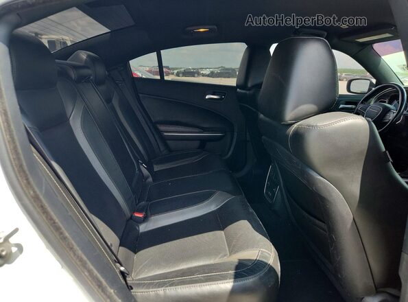 2C3CDXBG7KH760238 2019 DODGE CHARGER Белый Вид задних сидений