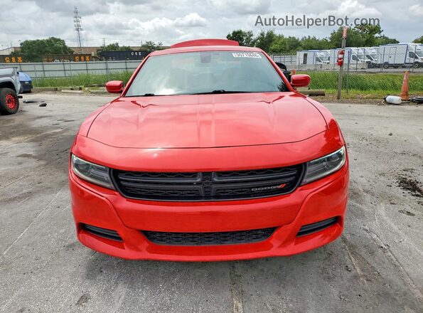 2C3CDXBG7LH100833 2020 DODGE CHARGER Red Вид спереду