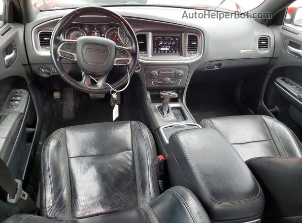 2C3CDXBG7LH100833 2020 DODGE CHARGER Red Вид панелі приладів