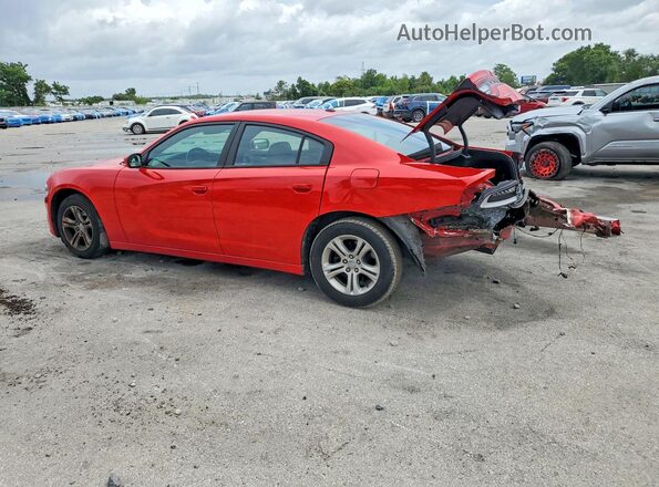 2C3CDXBG7LH100833 2020 DODGE CHARGER Red Задня ліва чверть
