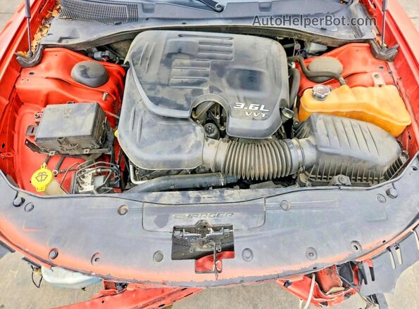 2C3CDXBG7LH149613 2020 DODGE CHARGER Orange უკანა სალონის ხედი
