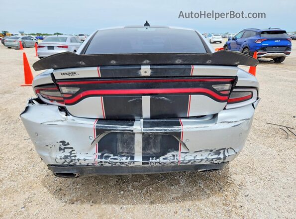 2C3CDXBG7LH176570 2020 DODGE CHARGER Silver Rear view