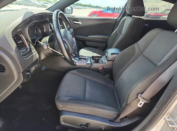 2C3CDXBG7LH176570 2020 DODGE CHARGER Silver Front interior view