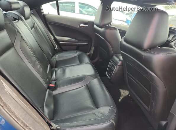 2C3CDXBG7MH580907 2021 DODGE CHARGER Blue Հետևի նստատեղերի տեսք