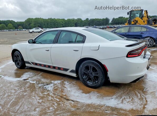 2C3CDXBG7NH119157 2022 DODGE CHARGER White Задня ліва чверть