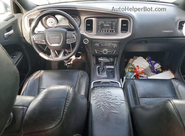 2C3CDXBG7NH119157 2022 DODGE CHARGER White Вид панелі приладів