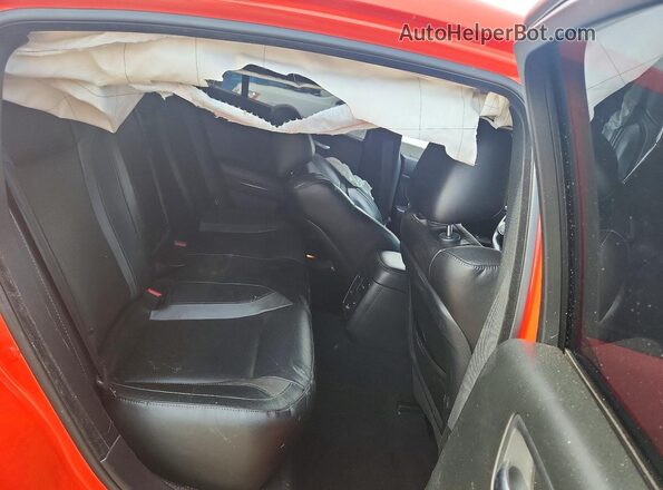2C3CDXBG7NH166480 2022 DODGE CHARGER Orange Rear seats view