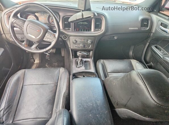 2C3CDXBG7NH166480 2022 DODGE CHARGER Orange Dashboard view