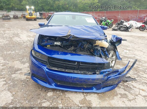 2C3CDXBG7NH231425 2022 DODGE CHARGER Blue Vista del salpicadero