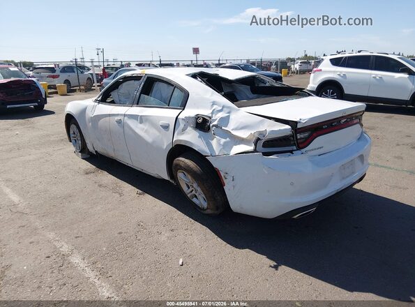 2C3CDXBG7PH506178 2023 DODGE CHARGER Белый Задняя левая четверть
