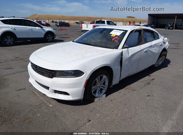 2C3CDXBG7PH506178 2023 DODGE CHARGER Белый Передняя левая четверть