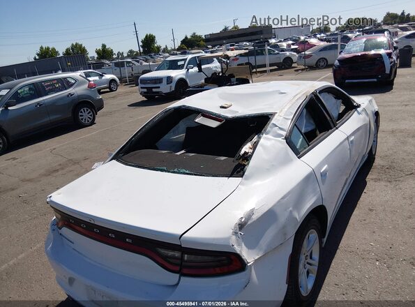 2C3CDXBG7PH506178 2023 DODGE CHARGER Белый Вид спереди