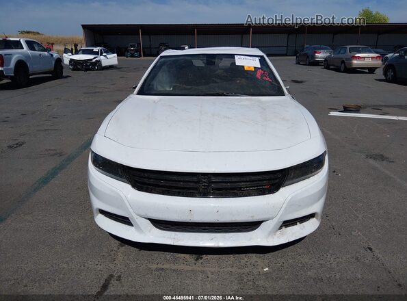 2C3CDXBG7PH506178 2023 DODGE CHARGER Белый Вид задней части салона