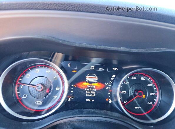 2C3CDXBG7PH547085 2023 DODGE CHARGER Серебряный Вид щитка приборов